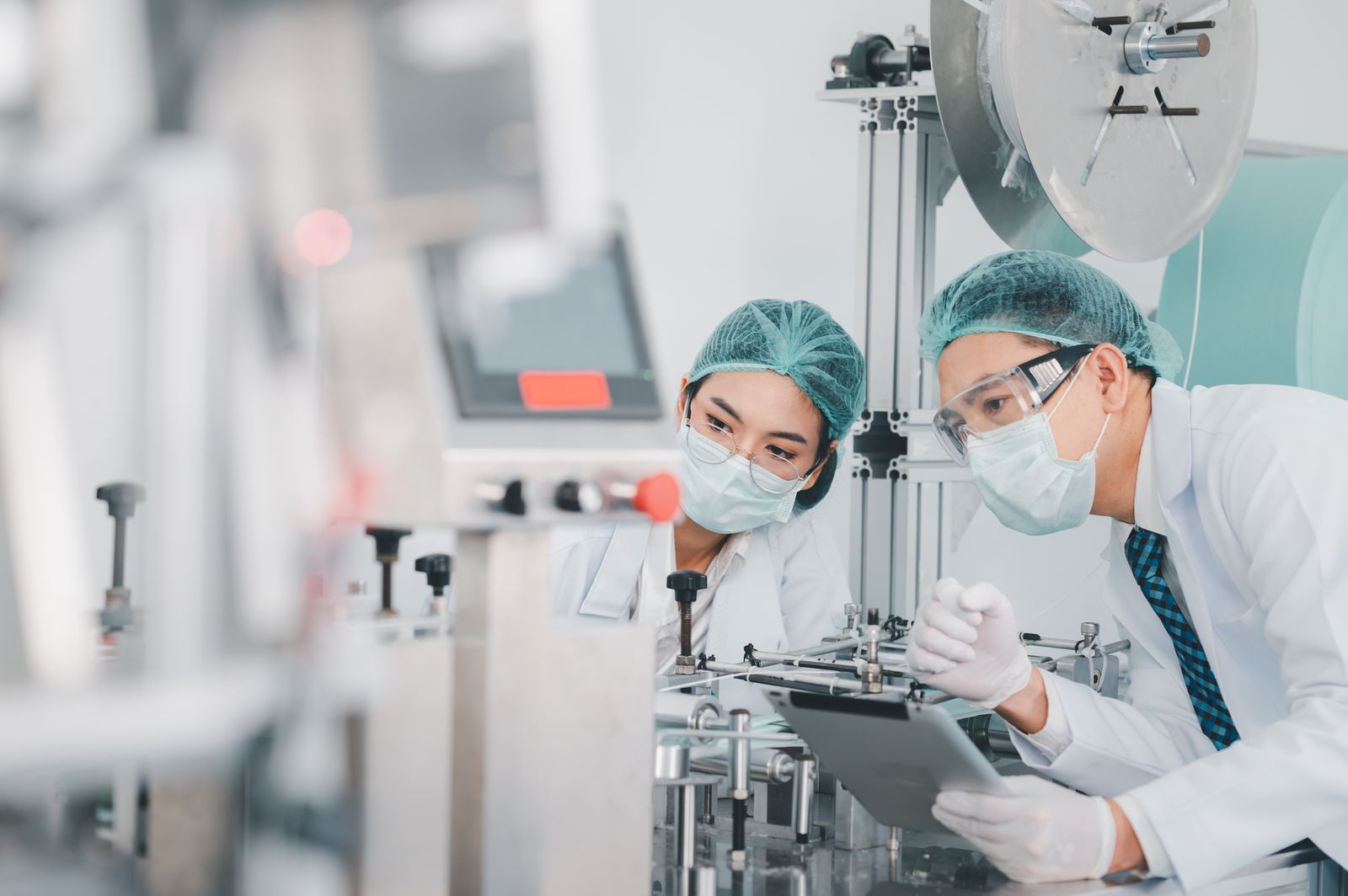 Laboratório de desenvolvimento e controle de qualidade conectado ao LIMS